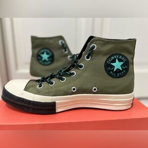 Converse Classic Green High-Top Sneakers